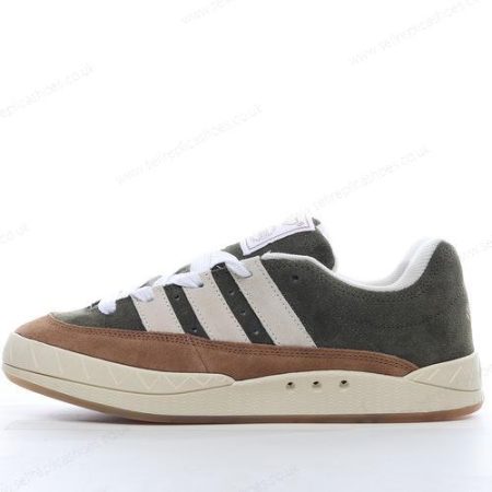 Replica Adidas Adimatic Human Made Men’s / Women’s Shoes ‘Dust Green White Brown’ HP9914