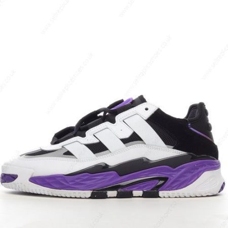 Replica Adidas Niteball Men’s / Women’s Shoes ‘Purple White Black’