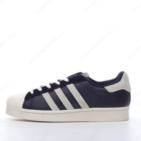 Replica Adidas Originals Superstar Men’s / Women’s Shoes ‘Dark Blue White Black Grey’
