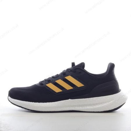 Replica Adidas Pureboost 22 Men’s / Women’s Shoes ‘Black Yellow’ B27992