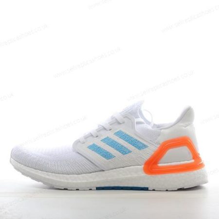 Replica Adidas Ultra Boost Primeblue 20 Men’s / Women’s Shoes ‘Blue White Orange’ EG0768