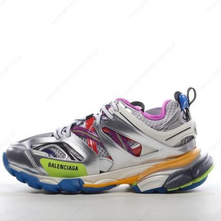 Replica Balenciaga Track Men’s / Women’s Shoes ‘Silver Red Green Grey’ 542023W2FSA8123