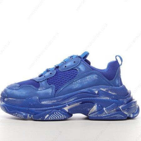 Replica Balenciaga Triple S Men’s / Women’s Shoes ‘Dark Blue’ 536737W3CN34900