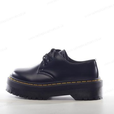 Replica Dr.Martens 1461 Quad 3 eye smooth leather Men’s / Women’s Shoes ‘Black’