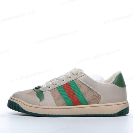 Replica Gucci Screener GG Canvas Men’s / Women’s Shoes ‘Green Red’ 546551-9Y920-9666