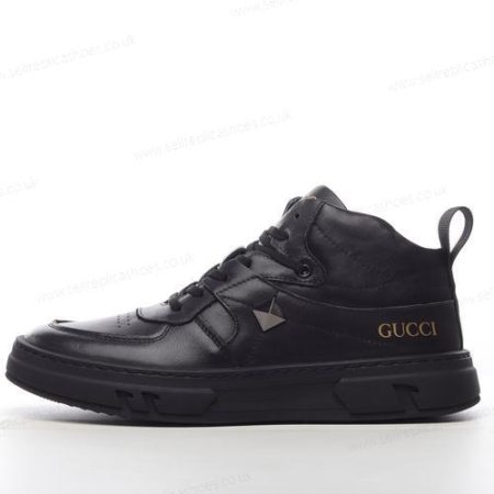 Replica Gucci Screener GG High Men’s / Women’s Shoes ‘Black’