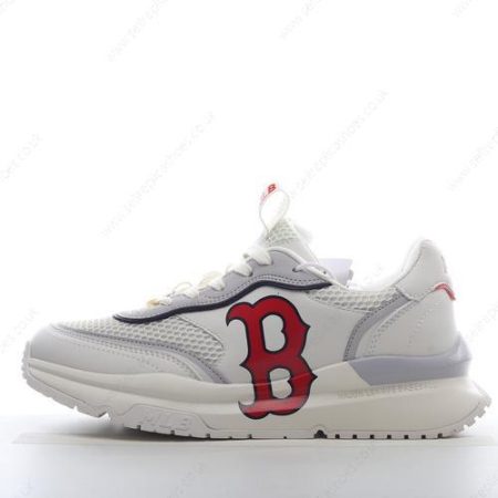 Replica MLB Chunky Runner Liner Men’s / Women’s Shoes ‘White Grey Red’ 3ASHRJ13N-43IVS