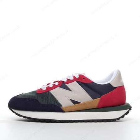 Replica New Balance 237 Men’s / Women’s Shoes ‘Red Blue Brown’ MS237LA1