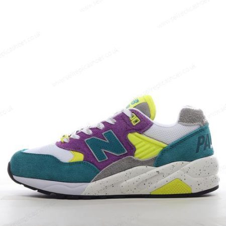 Replica New Balance 580 Men’s / Women’s Shoes ‘Purple Green Yellow White’ MT580PC2