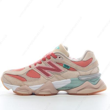 Replica New Balance 9060 Men’s / Women’s Shoes ‘Light Brown Orange Red Green’ U9060JF1