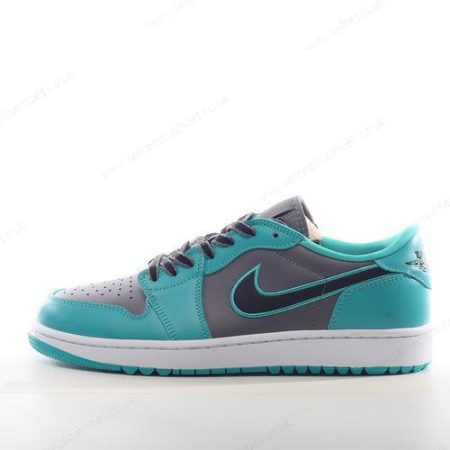 Replica Nike Air Jordan 1 Low Golf Men’s / Women’s Shoes ‘Grey Blue Black’ FZ3248-001