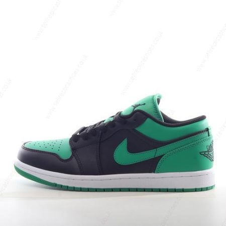 Replica Nike Air Jordan 1 Low Men’s / Women’s Shoes ‘Black Green White’ 553560-065