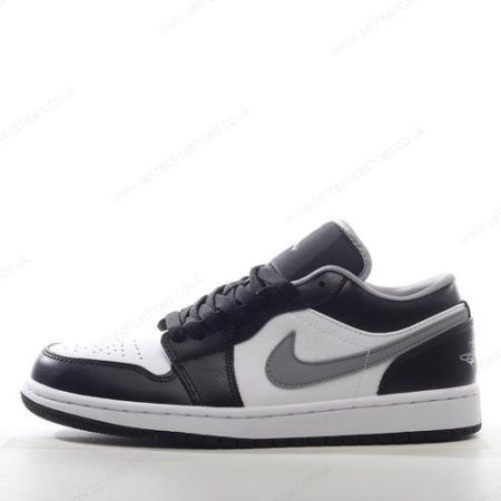 Replica Nike Air Jordan 1 Low Men’s / Women’s Shoes ‘Black Grey White’ 553558-040