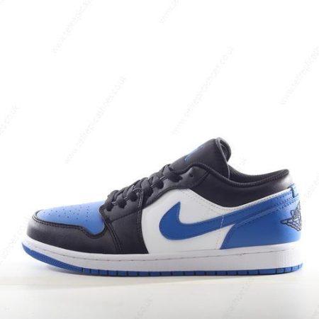 Replica Nike Air Jordan 1 Low Men’s / Women’s Shoes ‘Black White Royal Blue’ 553558-140