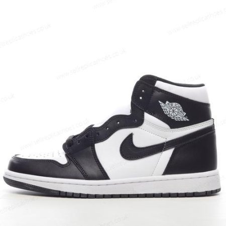 Replica Nike Air Jordan 1 Mid Men’s / Women’s Shoes ‘Black White’ DR0501-101