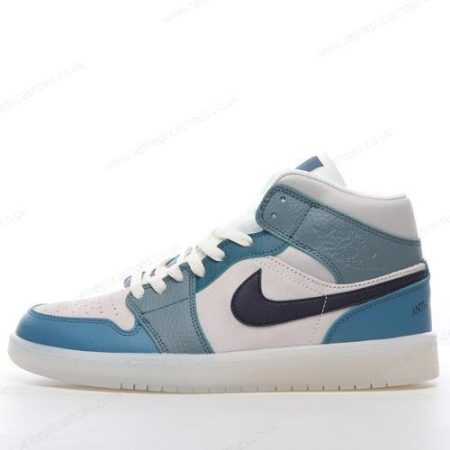 Replica Nike Air Jordan 1 Mid Men’s / Women’s Shoes ‘Blue Red’ DM9601-200
