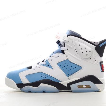 Replica Nike Air Jordan 6 Retro Men’s / Women’s Shoes ‘Blue White Black’ 384665-410