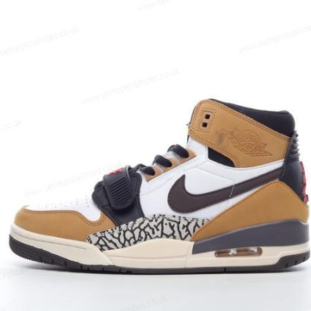 Replica Nike Air Jordan Legacy 312 Men’s / Women’s Shoes ‘White Black Brown’ AT4040-102