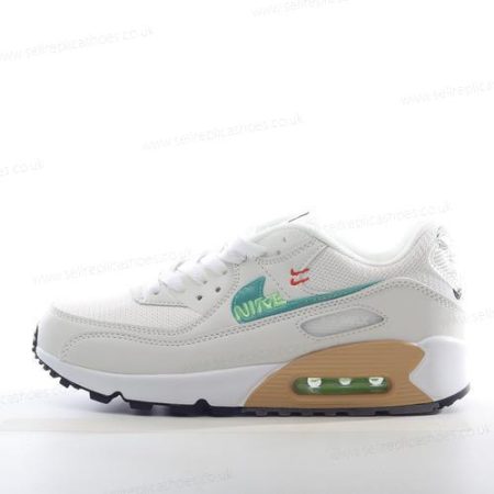 Replica Nike Air Max 90 SE Men’s / Women’s Shoes ‘White Green’ DO9850-100
