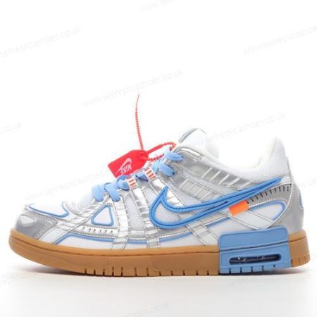 Replica Nike Air Rubber Dunk Low Men’s / Women’s Shoes ‘Blue White’ CW7410-100