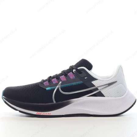 Replica Nike Air Zoom Pegasus 38 Men’s / Women’s Shoes ‘Black Silver White’ CW7356-003