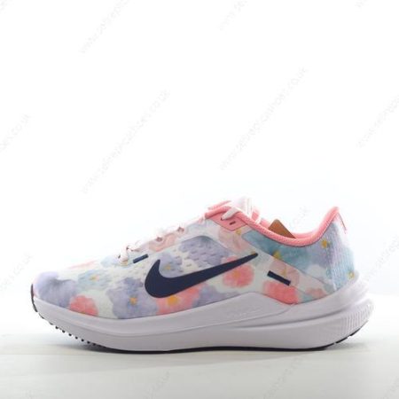 Replica Nike Air Zoom Winflo 10 Men’s / Women’s Shoes ‘White Blue Pink’