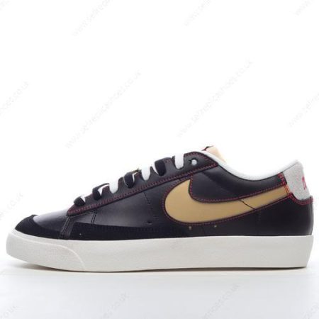Replica Nike Blazer Mid 77 Men’s / Women’s Shoes ‘Black Gold’ DH4370-001