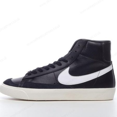Replica Nike Blazer Mid 77 Vintage Men’s / Women’s Shoes ‘Black’ BQ6806-002