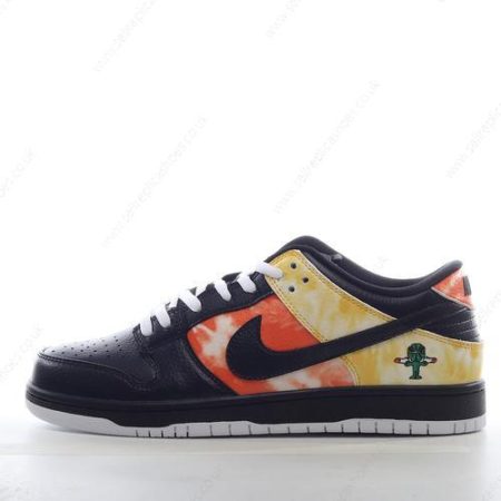 Replica Nike SB Dunk Low Men’s / Women’s Shoes ‘Black Orange’ BQ6832-001